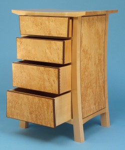 Small chest all drawers open
