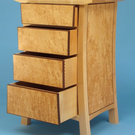 Small chest all drawers open